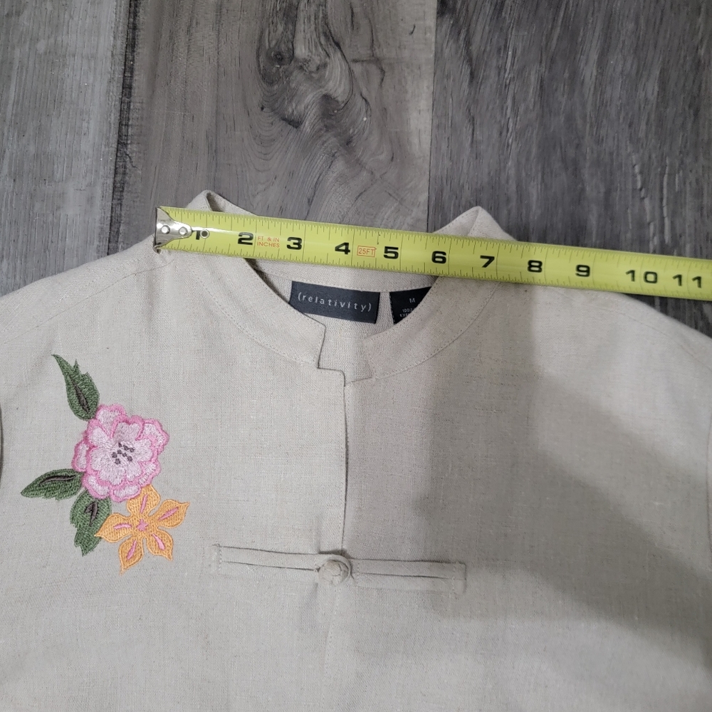 Relativity 100% Linen Jacket - Picture 10 of 13